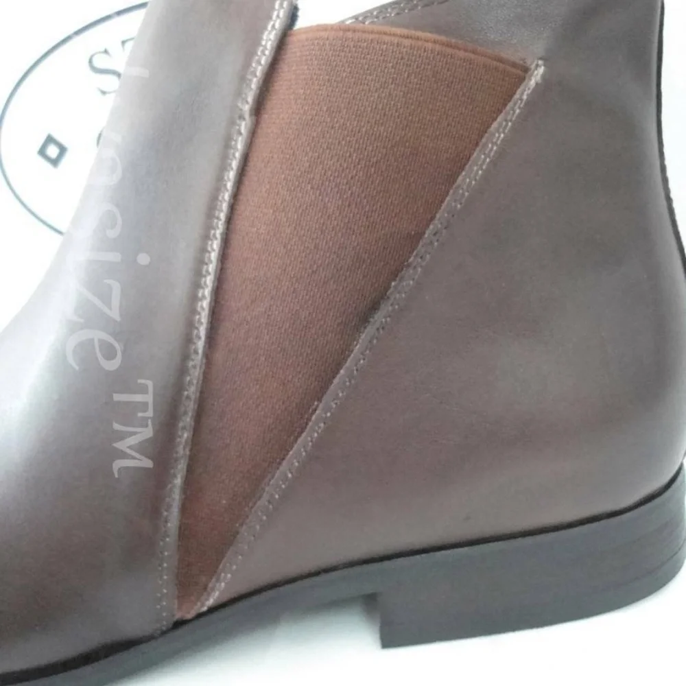 STEVE MADDEN‎ MACHHO LEATHER CASUAL CHELSEA BOOTS